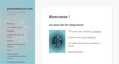 Desktop Screenshot of jeanlouisfoucart.com